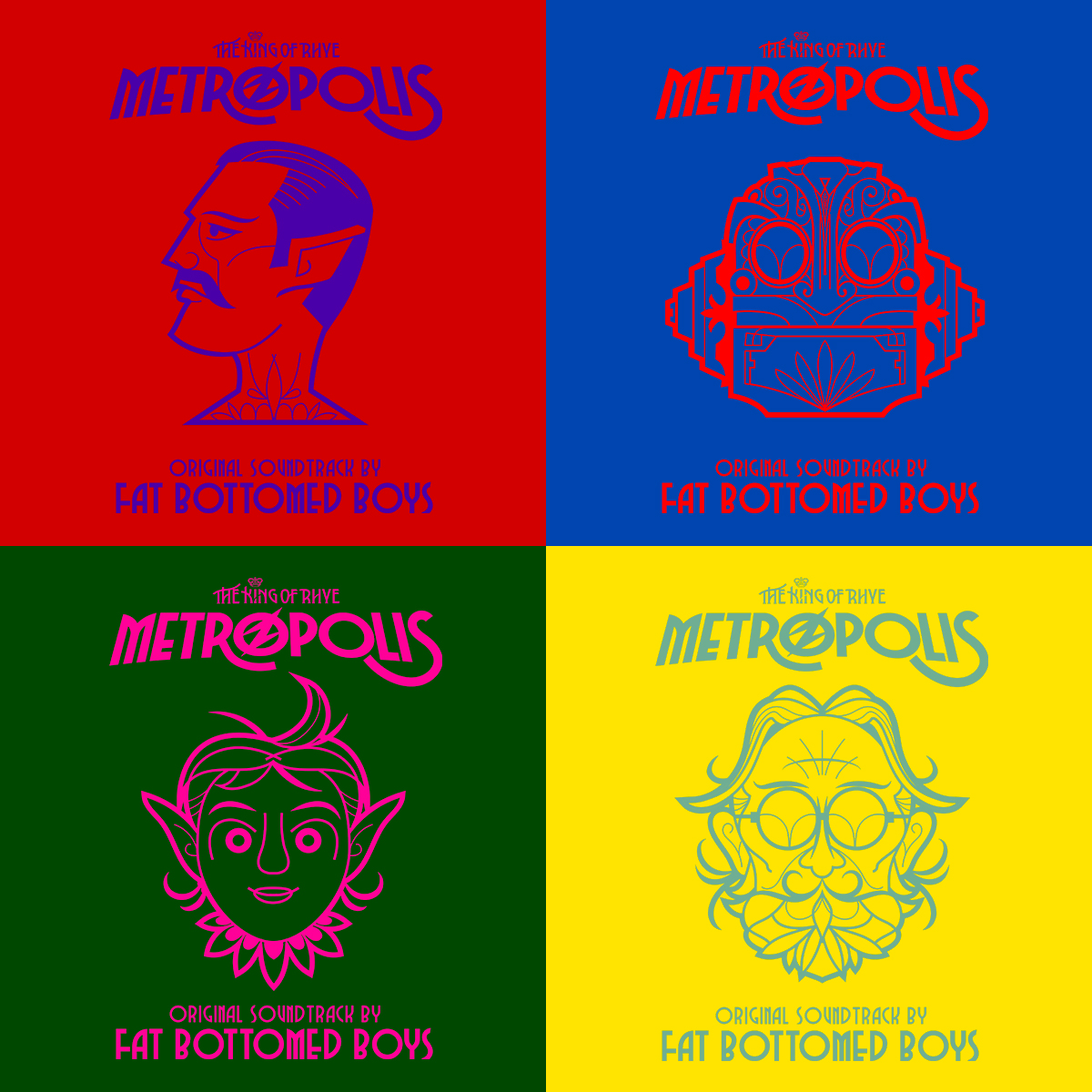 Metropolis - T-shirt - Hot Pack